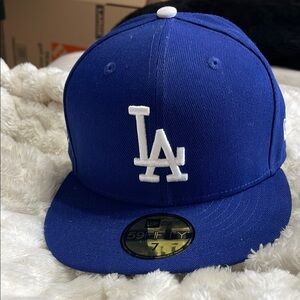 Blue LA 59FIFTY Fitted Cap